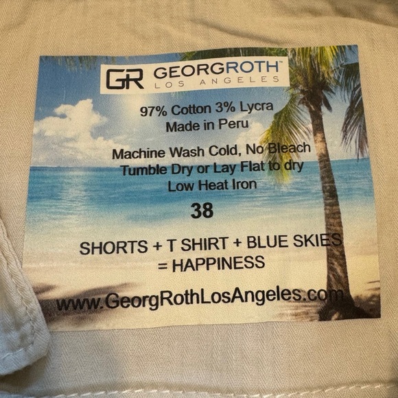 Georg Roth Chino Shorts in Sand - Picture 6 of 6